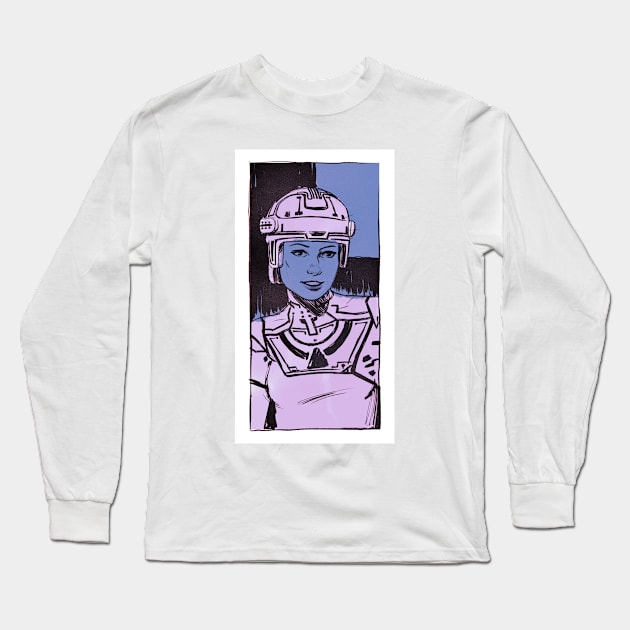 Yori portrait Long Sleeve T-Shirt by deimos-remus